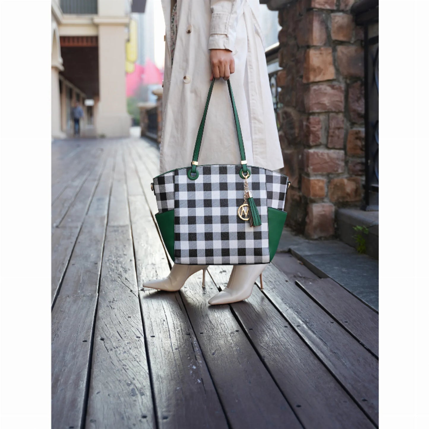 Karlie Tote Bag with Wallet  - 2 pieces