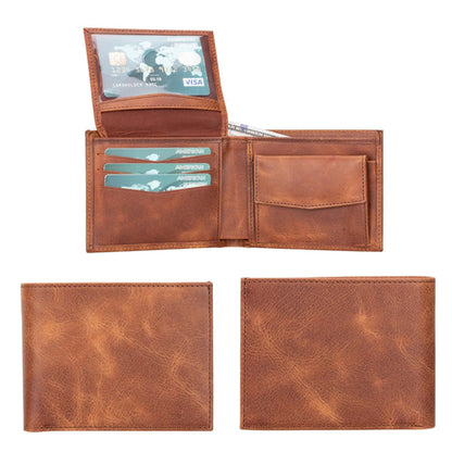 Aspen Premium Full-Grain Leather Wallet for Men